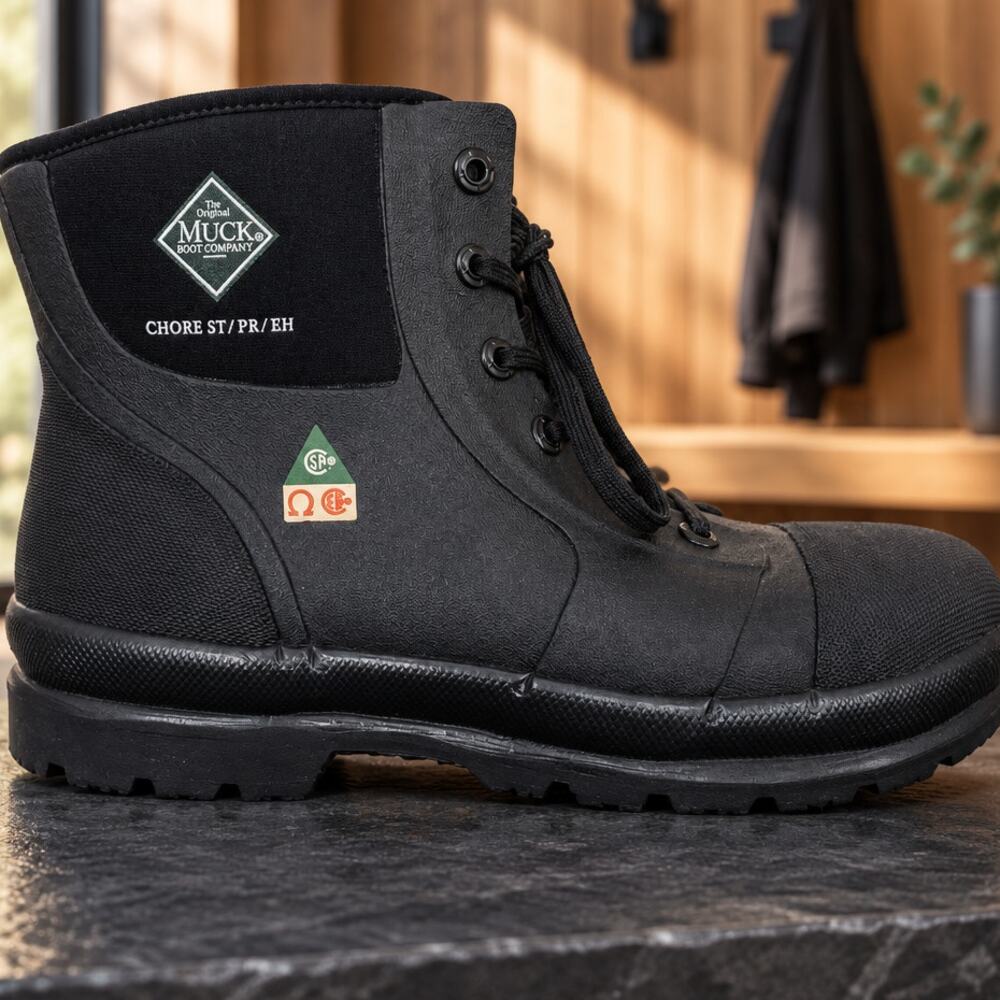 Muck Boot Company Chore Classic Work Boot Men's Size 11 Steel Toe C6ST-CSA